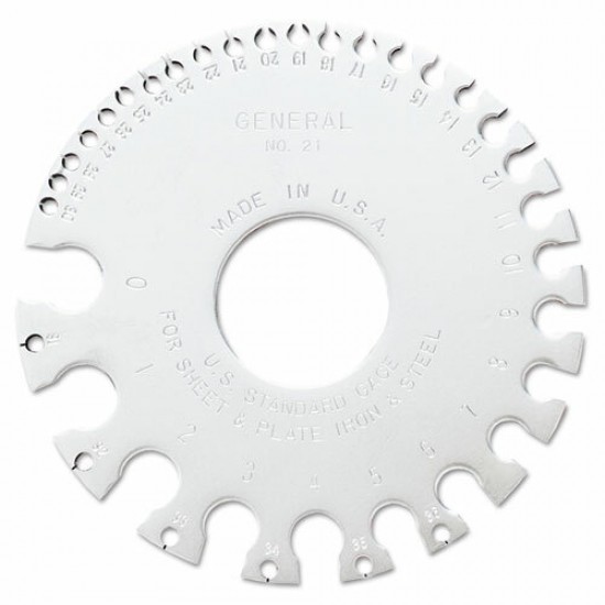 323W Circular Steel Gauge